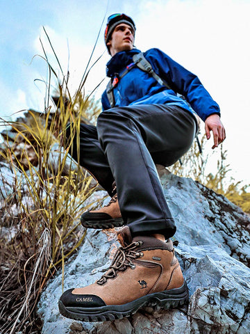 High-top Tactical Military Anti-Slip Male Trekking Shoes For Men
